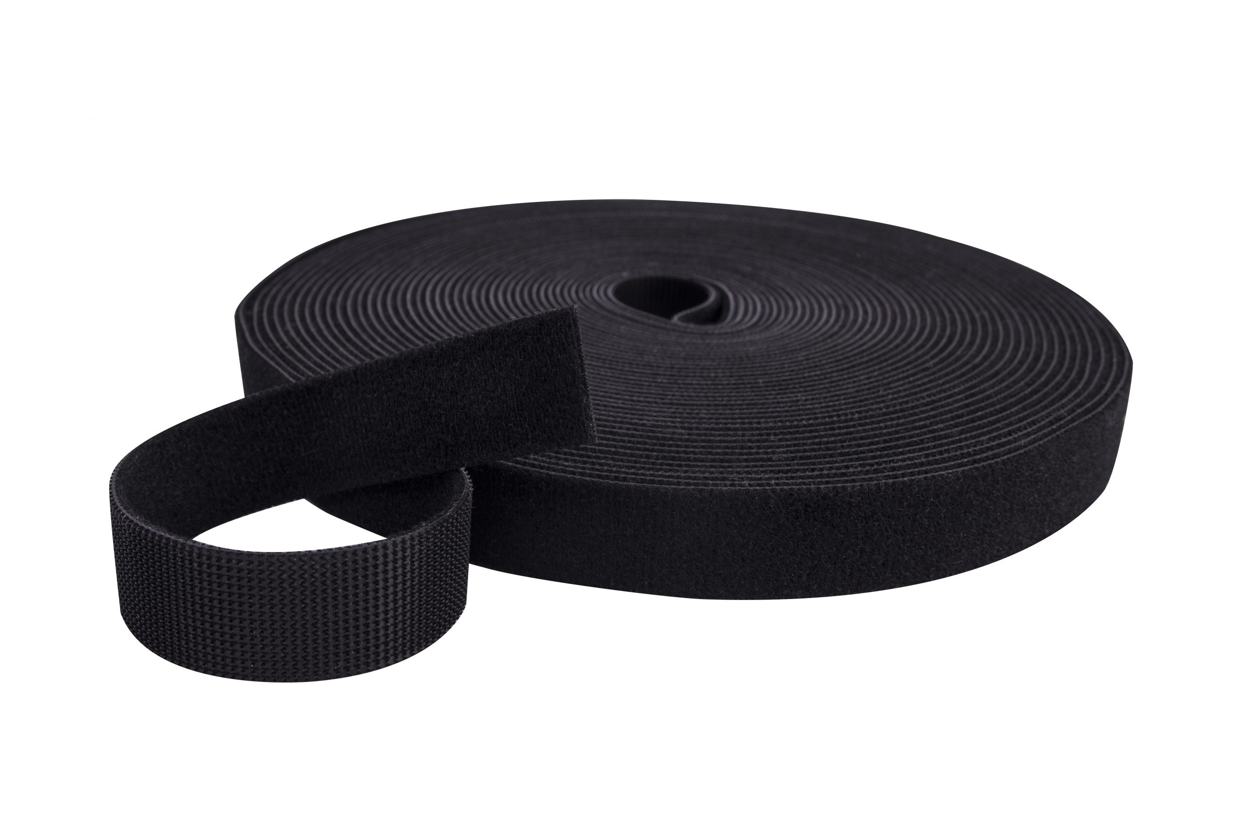 ATLANTICSWIRE VELCRO DOBLE FAZ ANCHO 2CM PIEZA 20MTS NEGRO